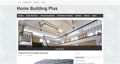 Desktop Screenshot of homebuildingplus.net